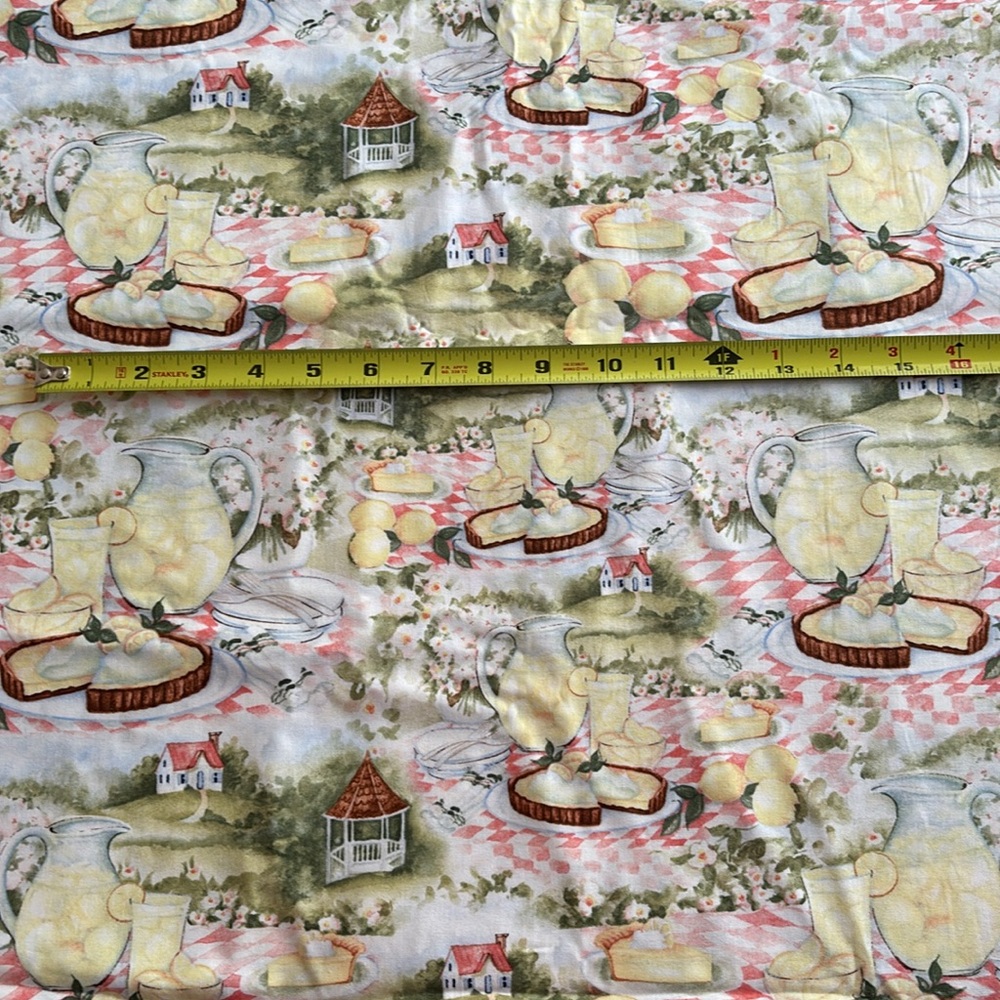 CHARMING!🍋SUSAN WINGET’S SCREEN DOOR SUMMER QUENCHER FABRIC #CP48416 - Picture 5 of 7